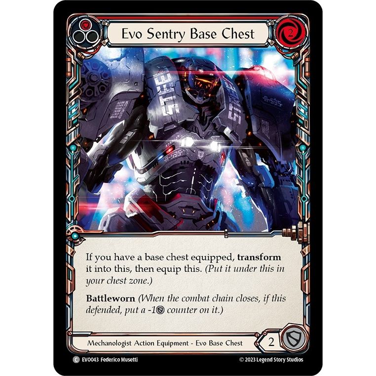 Image for Evo Sentry Base Chest (EVO043) (EVO) - Flesh and Blood TCG