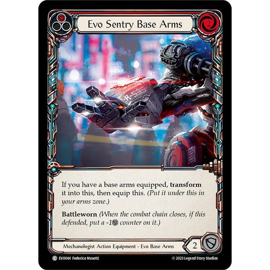 Image for Evo Sentry Base Arms (EVO044) (EVO) - Flesh and Blood TCG
