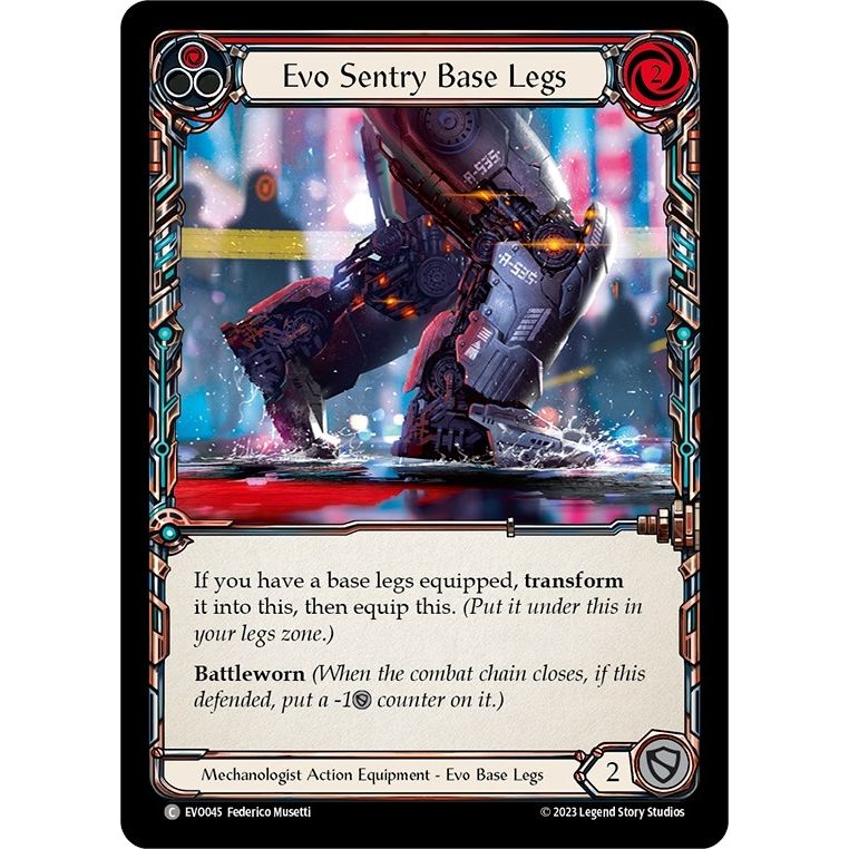 Image for Evo Sentry Base Legs (EVO045) (EVO) - Flesh and Blood TCG
