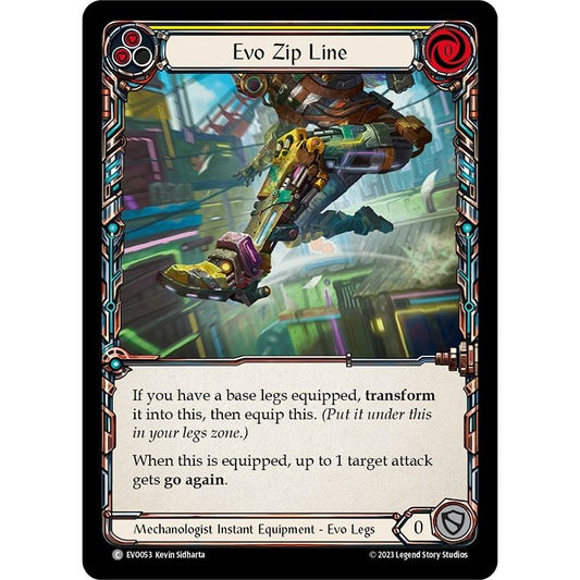 Image for Evo Zip Line (EVO053) (EVO) - Flesh and Blood TCG