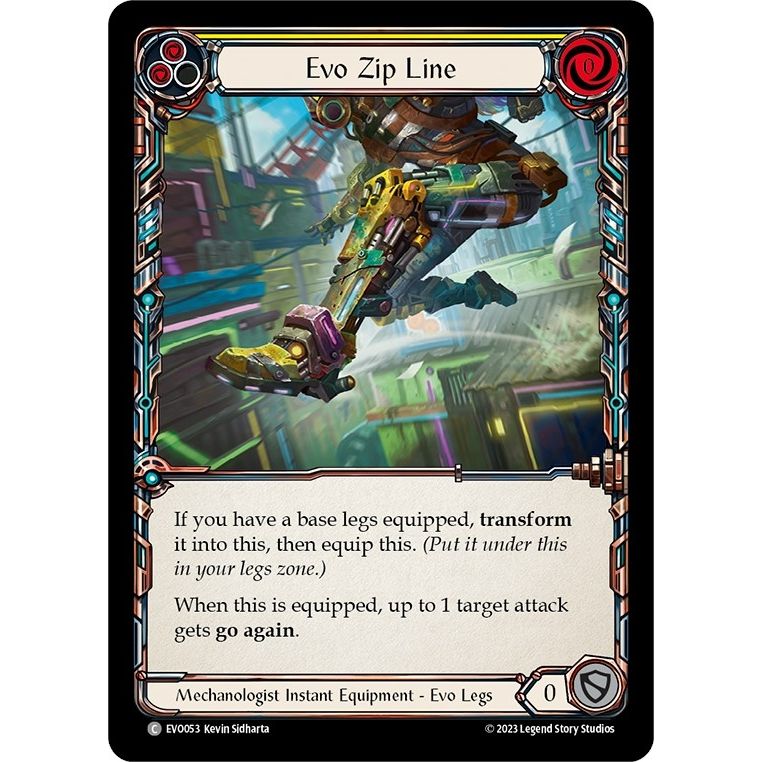 Image for Evo Zip Line (EVO053) (EVO) - Flesh and Blood TCG