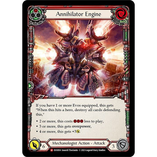 Image for Annihilator Engine (EVO054) (EVO) - Flesh and Blood TCG