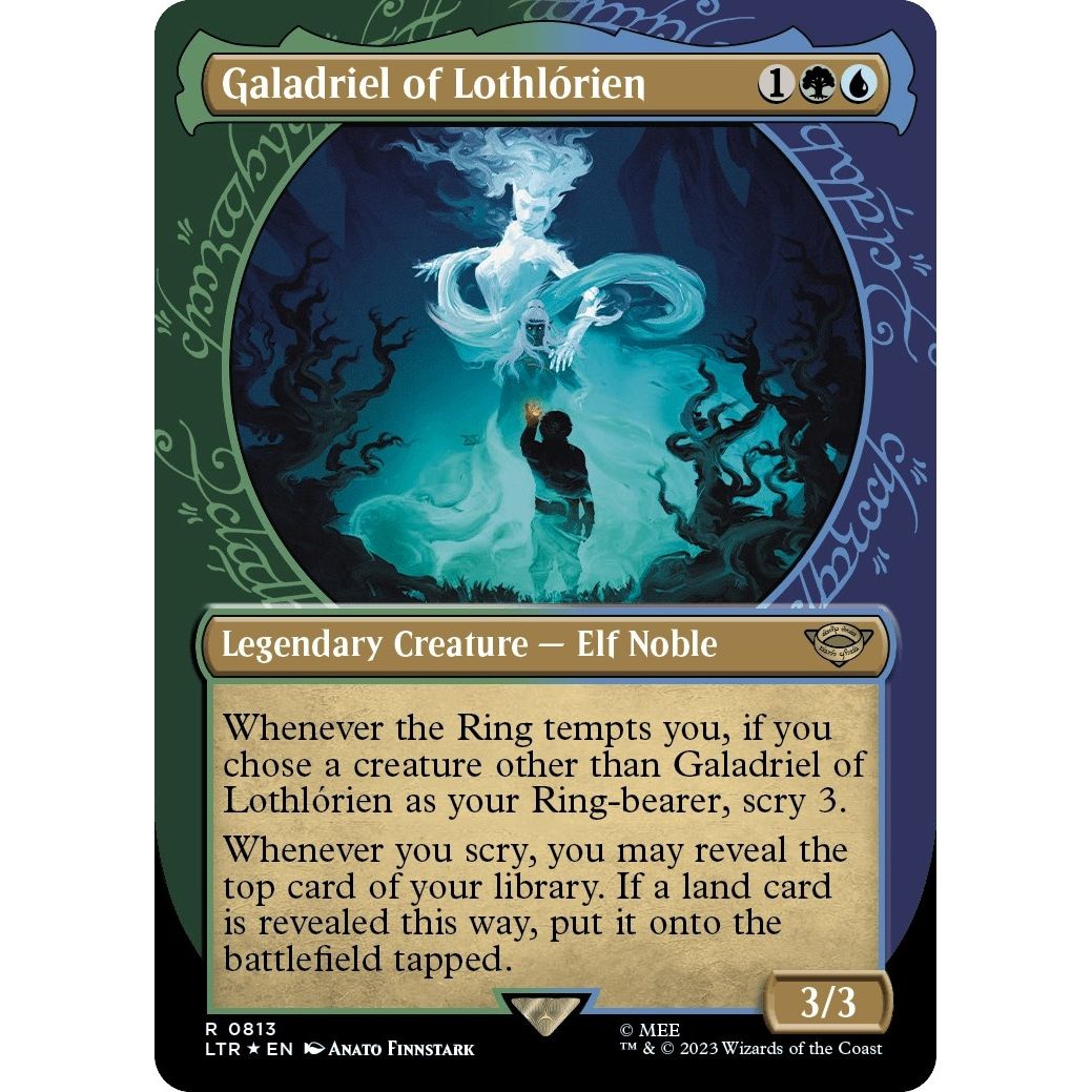 Image for Galadriel of Lothlorien (Showcase) (Surge Foil) (813) (LTR) - Magic: The Gathering