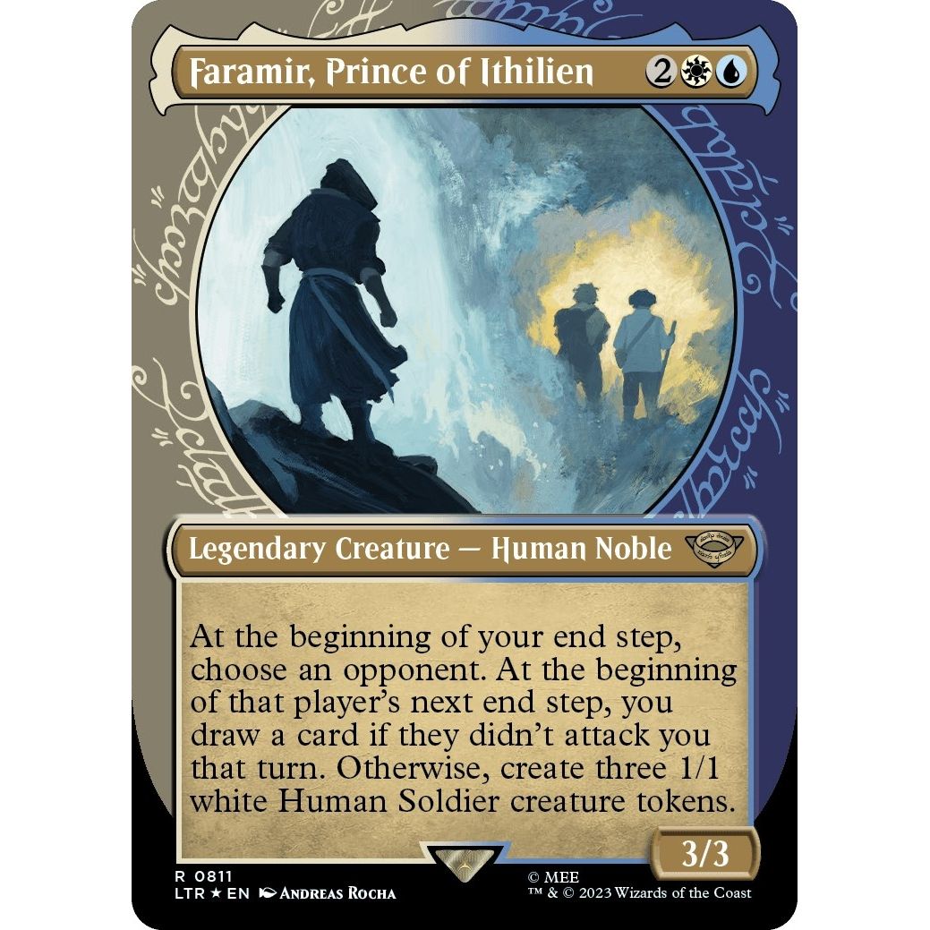 Image for Faramir, Prince of Ithilien (Showcase) (Surge Foil) (811) (LTR) - Magic: The Gathering