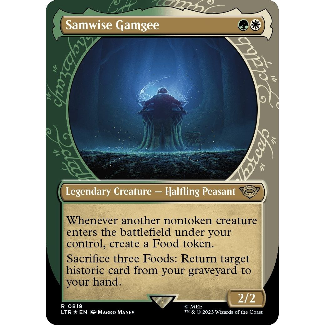 Image for Samwise Gamgee (Showcase) (Surge Foil) (819) (LTR) - Magic: The Gathering