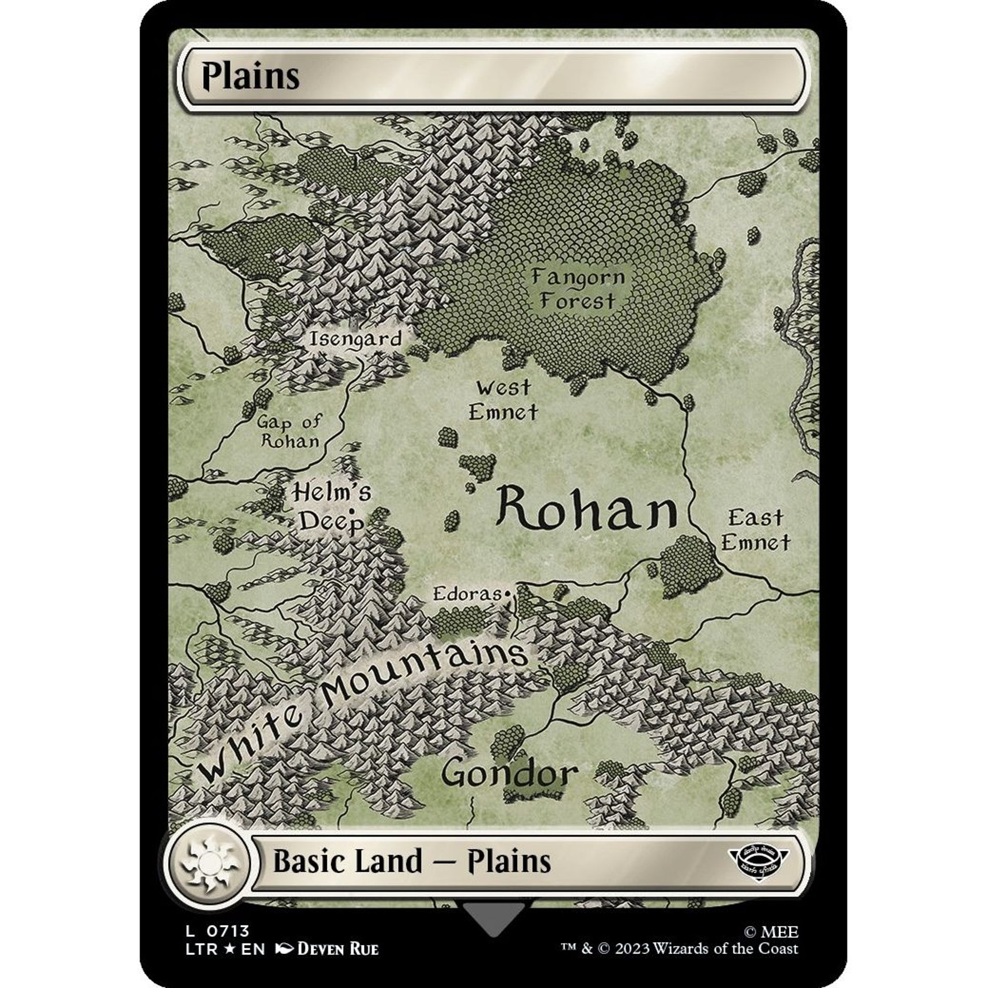 Image for Plains (0713) (Surge Foil) (713) (LTR) - Magic: The Gathering