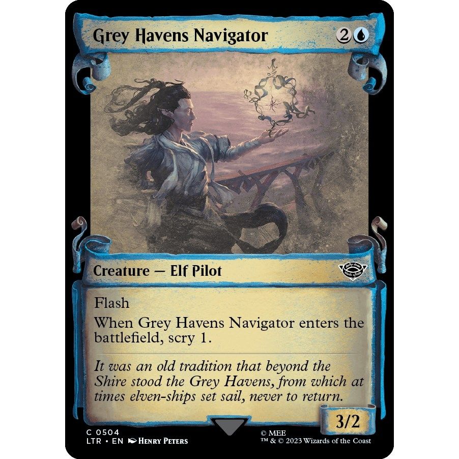 Image for Grey Havens Navigator (Showcase Scrolls) (504) (LTR) - Magic: The Gathering