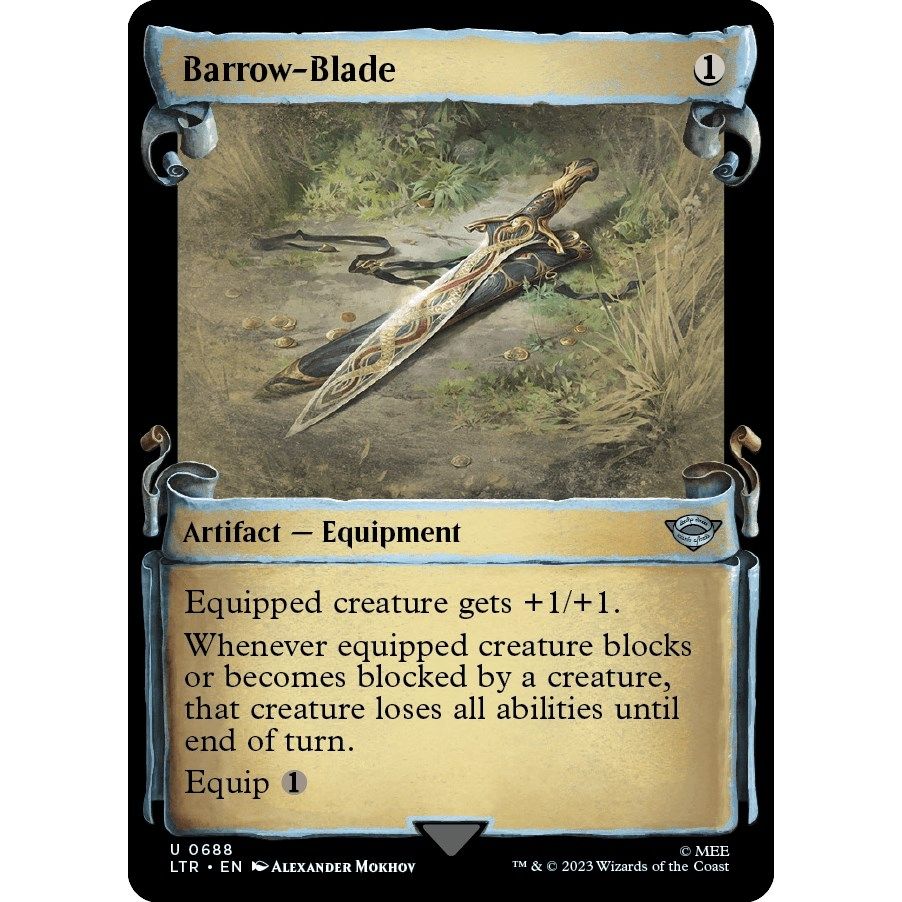 Image for Barrow-Blade (Showcase Scrolls) (688) (LTR) - Magic: The Gathering
