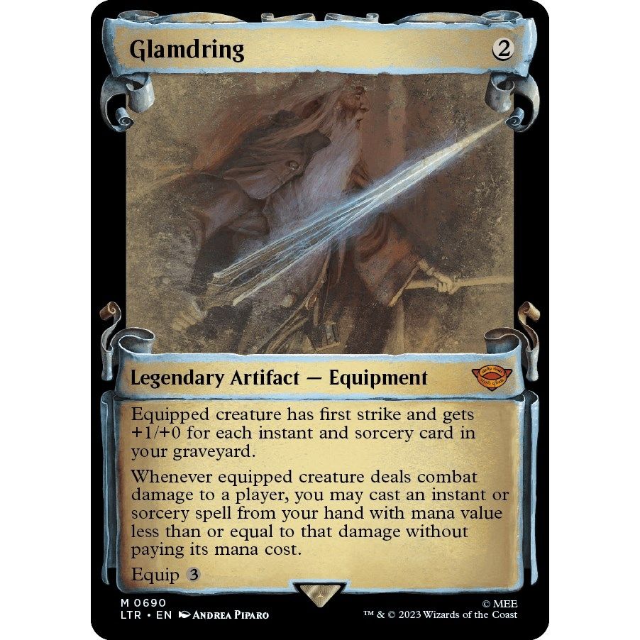 Image for Glamdring (Showcase Scrolls) (690) (LTR) - Magic: The Gathering