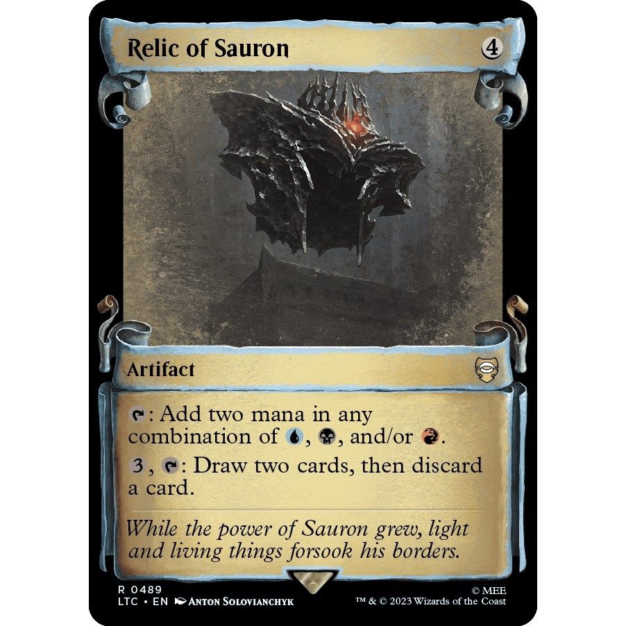 Image for Relic of Sauron (Showcase Scrolls) (489) (LTC) - Magic: The Gathering