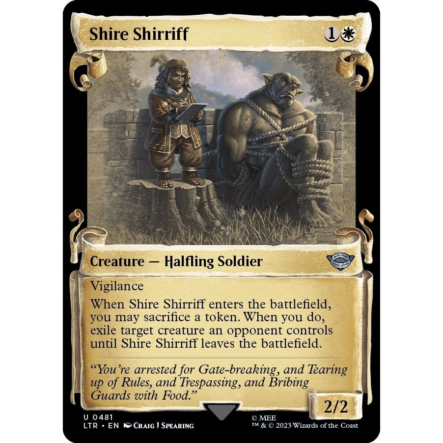 Image for Shire Shirriff (Showcase Scrolls) (481) (LTR) - Magic: The Gathering