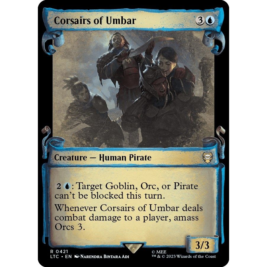 Image for Corsairs of Umbar (Showcase Scrolls) (421) (LTC) - Magic: The Gathering