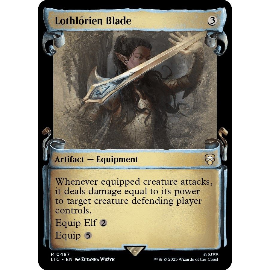 Image for Lothlorien Blade (Showcase Scrolls) (487) (LTC) - Magic: The Gathering