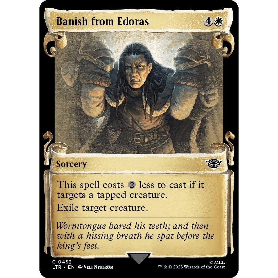 Image for Banish from Edoras (Showcase Scrolls) (452) (LTR) - Magic: The Gathering