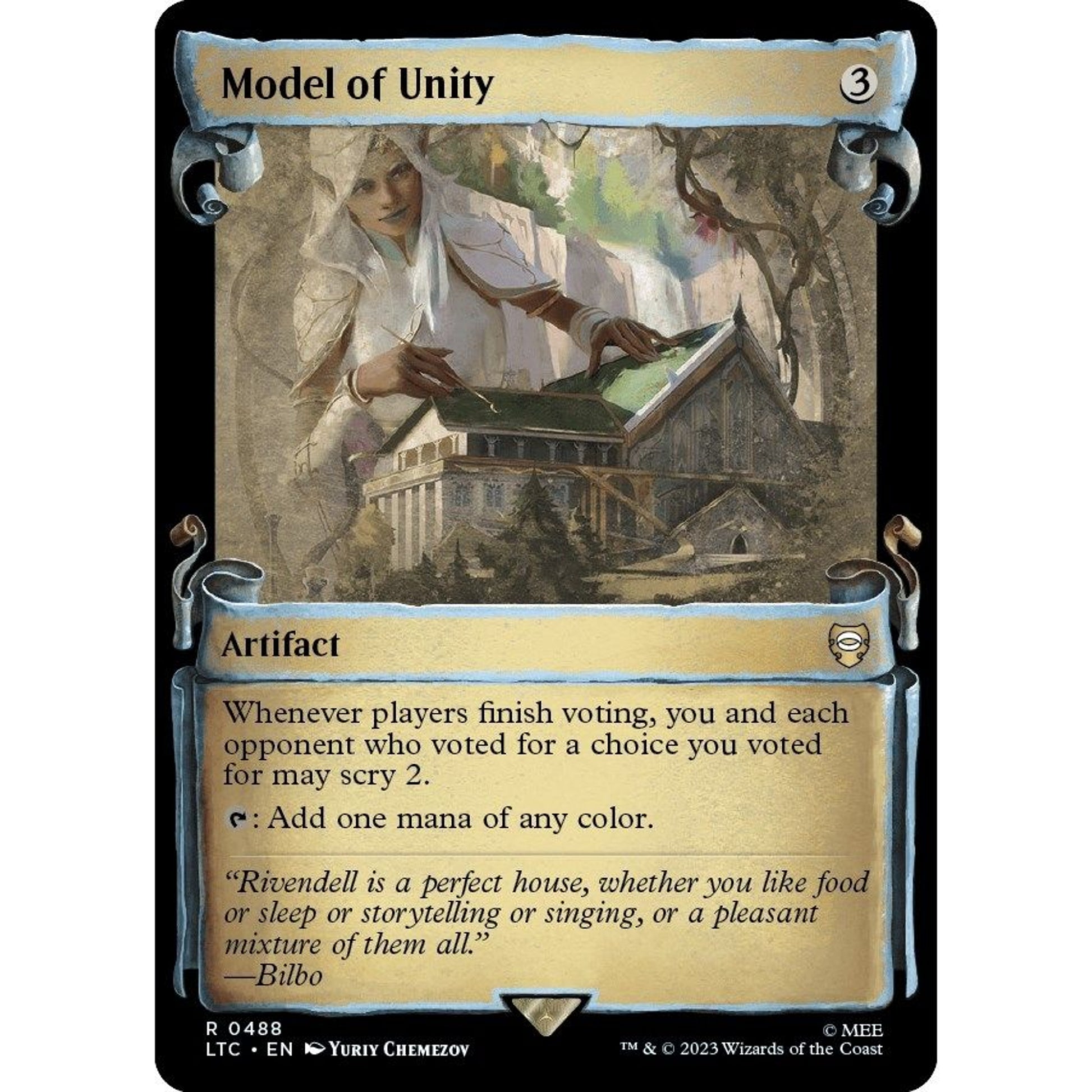 Image for Model of Unity (Showcase Scrolls) (488) (LTC) - Magic: The Gathering