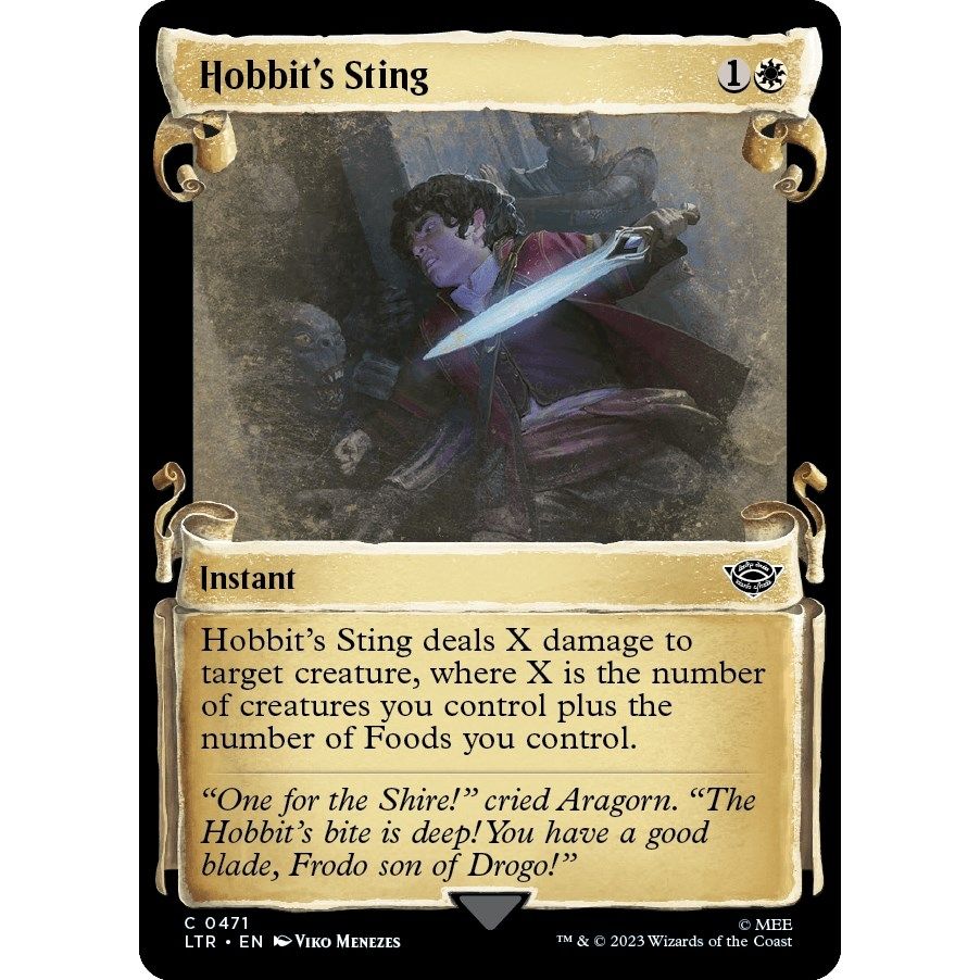 Image for Hobbit's Sting (Showcase Scrolls) (471) (LTR) - Magic: The Gathering