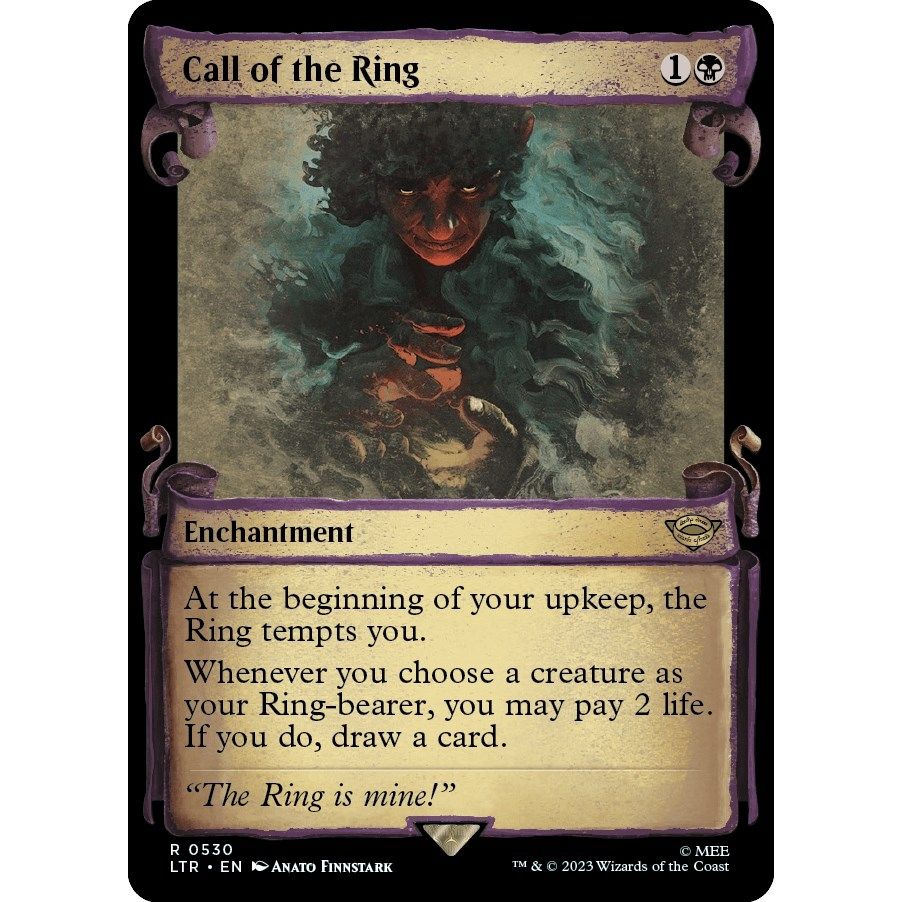 Image for Call of the Ring (Showcase Scrolls) (530) (LTR) - Magic: The Gathering
