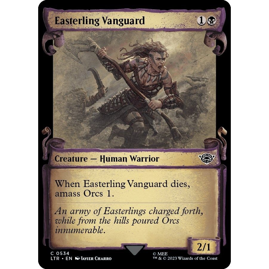 Image for Easterling Vanguard (Showcase Scrolls) (534) (LTR) - Magic: The Gathering