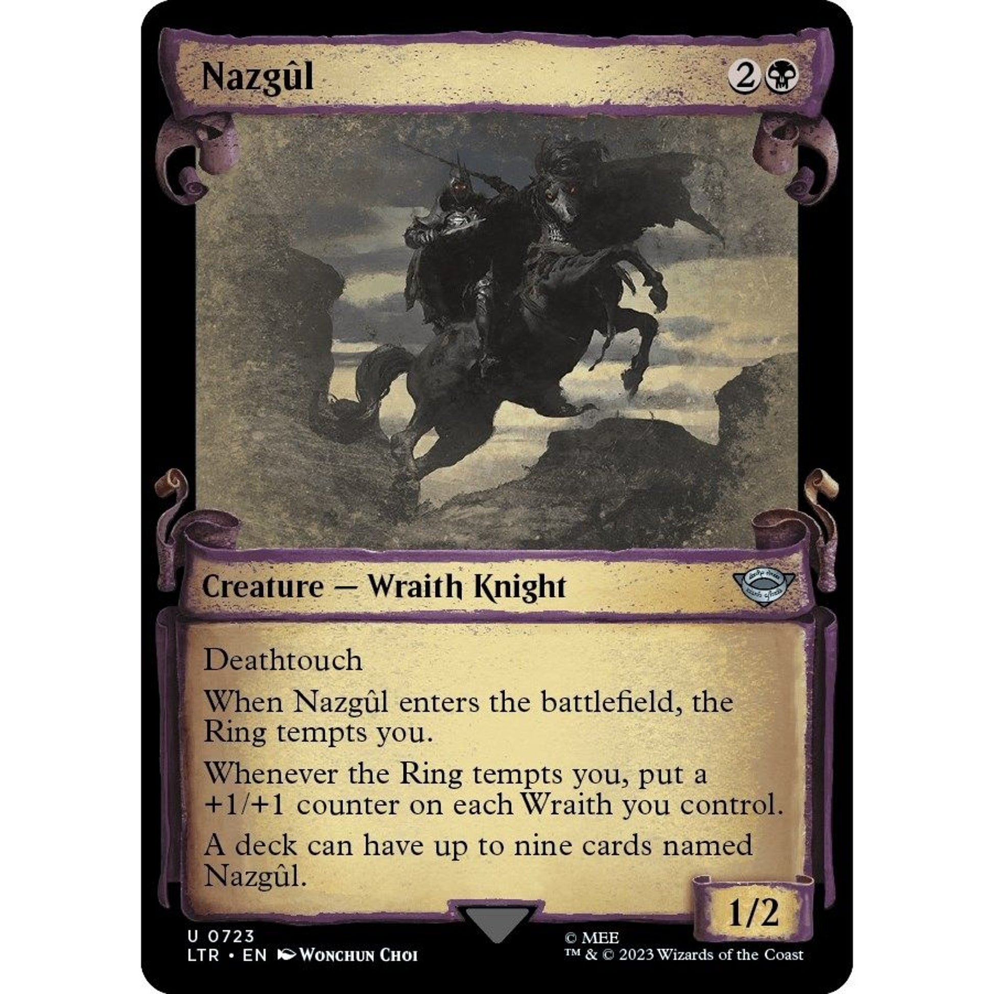 Image for Nazgul (0723) (Showcase Scrolls) (723) (LTR) - Magic: The Gathering