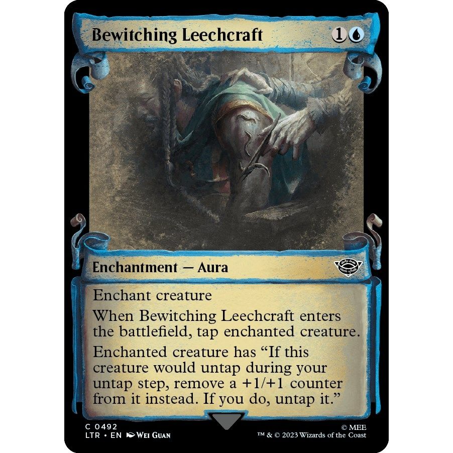 Image for Bewitching Leechcraft (Showcase Scrolls) (492) (LTR) - Magic: The Gathering