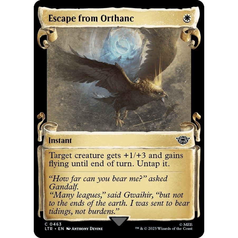 Image for Escape from Orthanc (Showcase Scrolls) (463) (LTR) - Magic: The Gathering