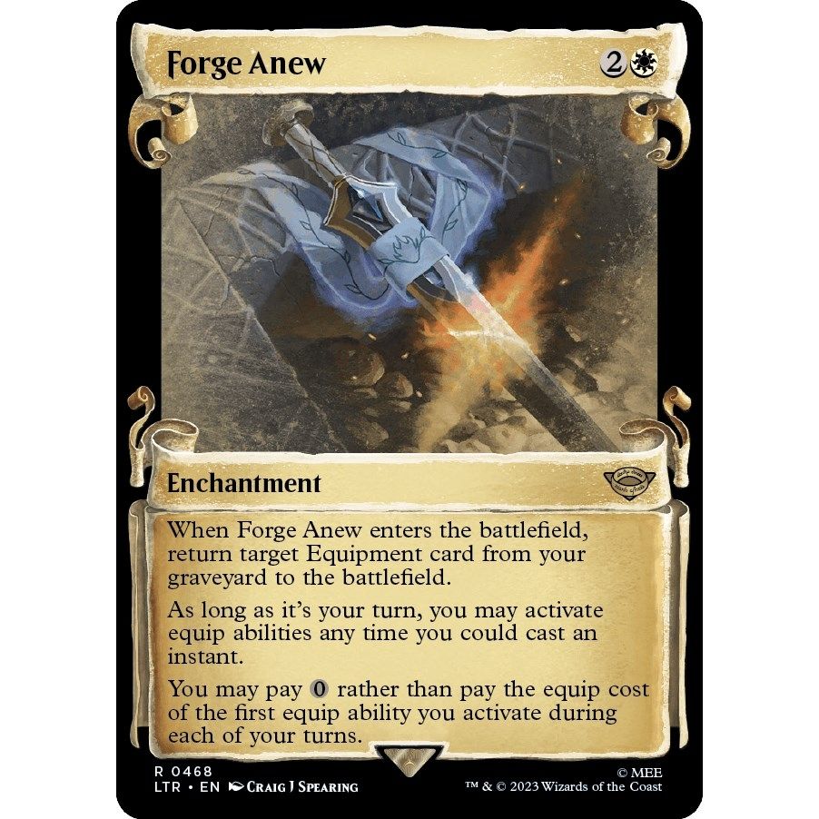 Image for Forge Anew (Showcase Scrolls) (468) (LTR) - Magic: The Gathering