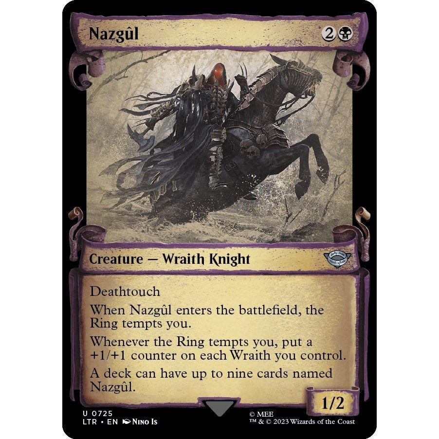 Image for Nazgul (0725) (Showcase Scrolls) (725) (LTR) - Magic: The Gathering