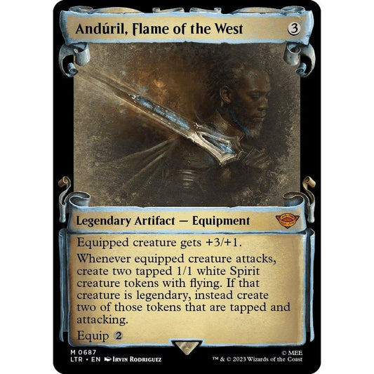 Image for Anduril, Flame of the West (Showcase Scrolls) (687) (LTR) - Magic: The Gathering