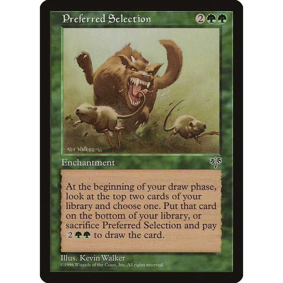 Image for Preferred Selection (MIR) - Magic: The Gathering
