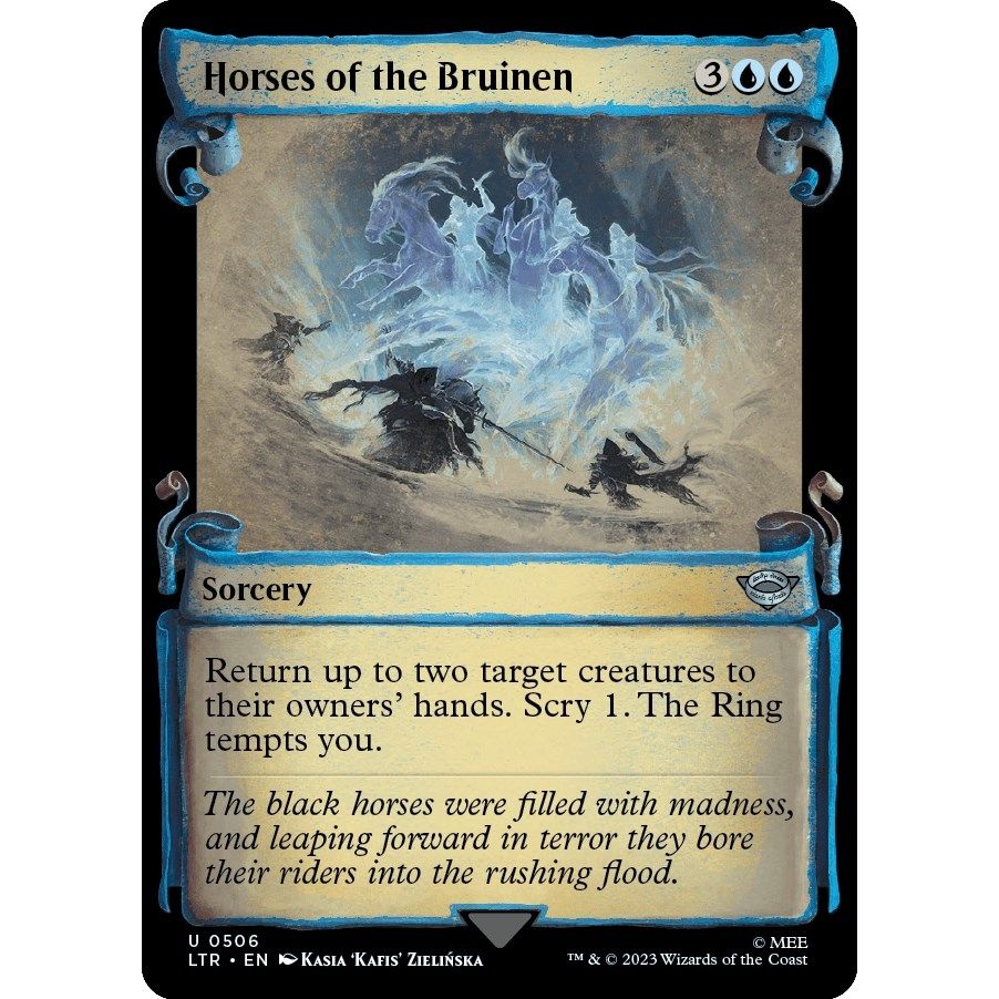 Image for Horses of the Bruinen (Showcase Scrolls) (506) (LTR) - Magic: The Gathering
