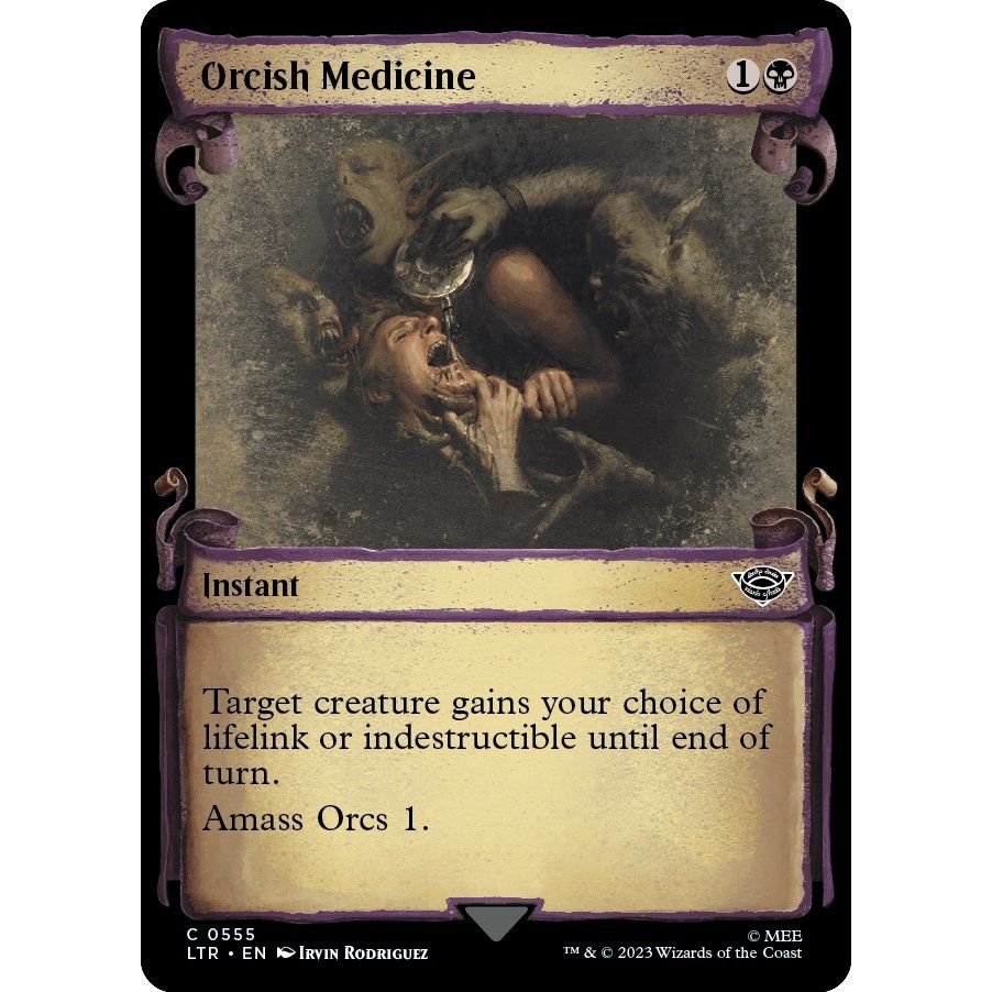 Image for Orcish Medicine (Showcase Scrolls) (555) (LTR) - Magic: The Gathering