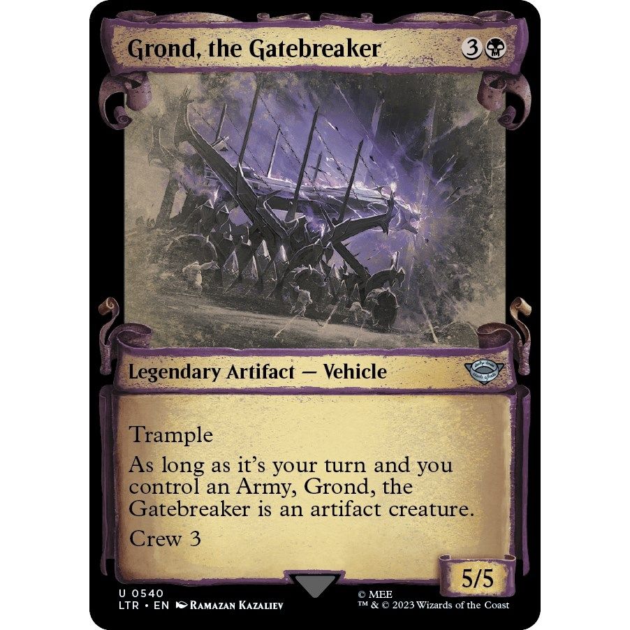 Image for Grond, the Gatebreaker (Showcase Scrolls) (540) (LTR) - Magic: The Gathering
