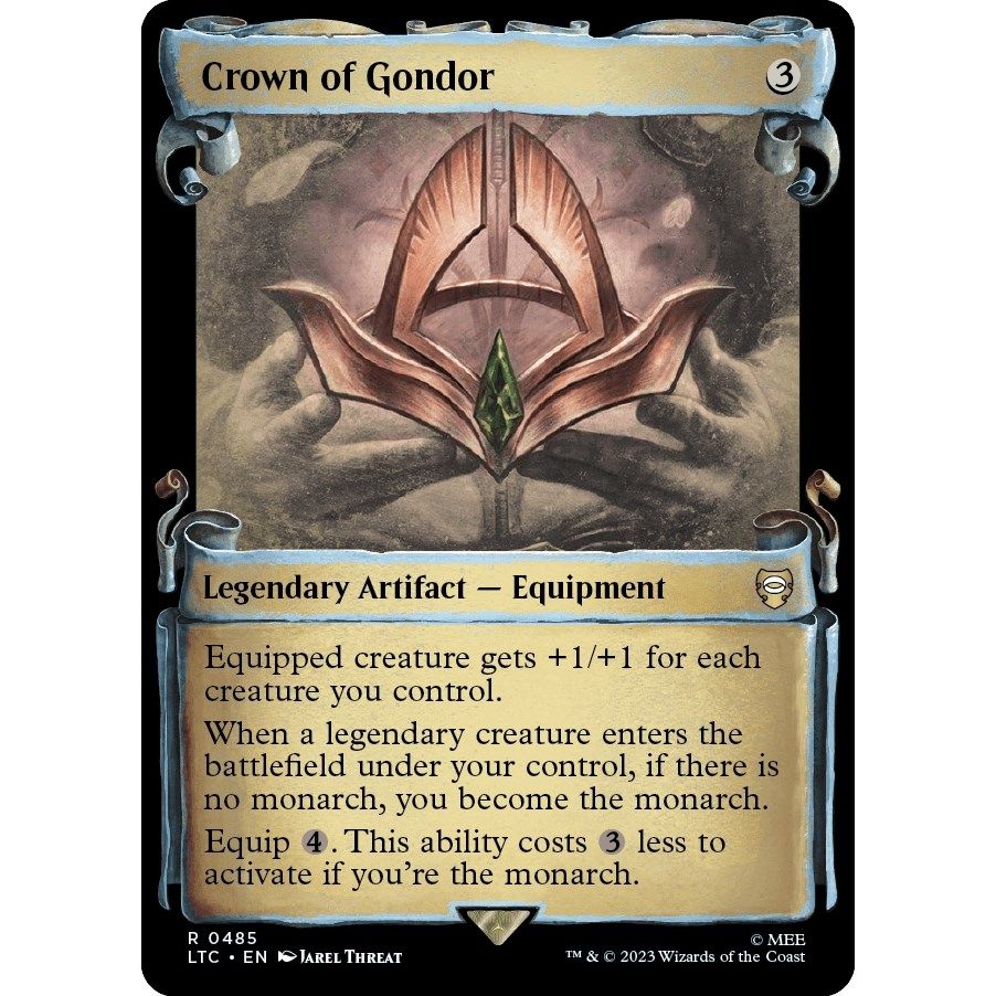 Image for Crown of Gondor (Showcase Scrolls) (485) (LTC) - Magic: The Gathering
