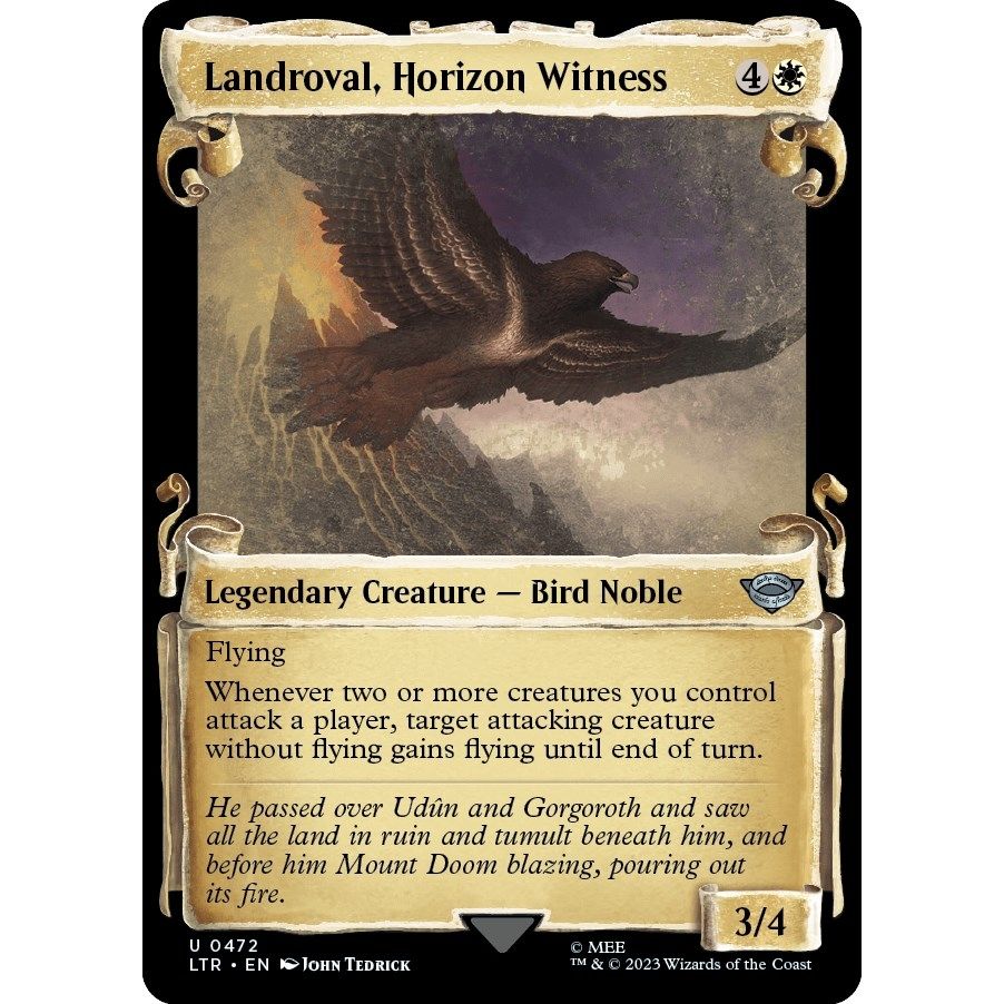 Image for Landroval, Horizon Witness (Showcase Scrolls) (472) (LTR) - Magic: The Gathering