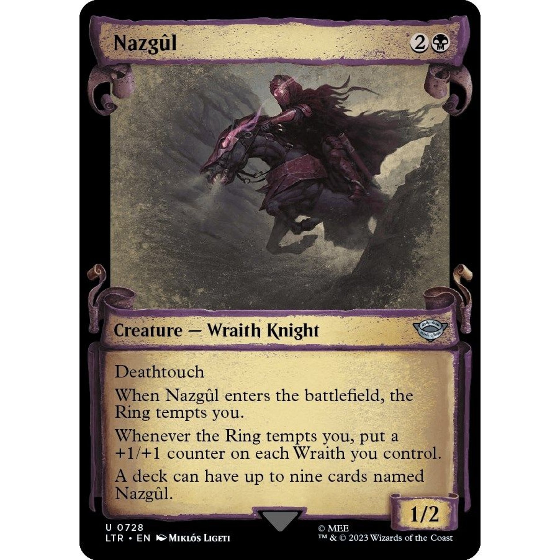Image for Nazgul (0728) (Showcase Scrolls) (728) (LTR) - Magic: The Gathering