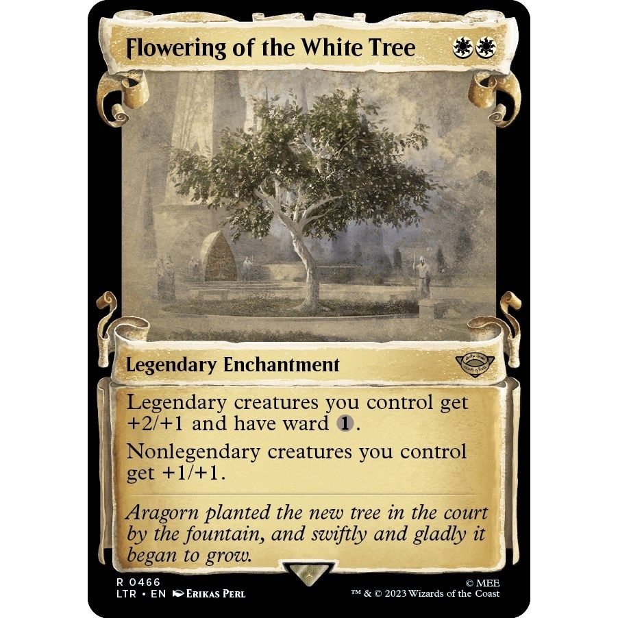 Image for Flowering of the White Tree (Showcase Scrolls) (466) (LTR) - Magic: The Gathering