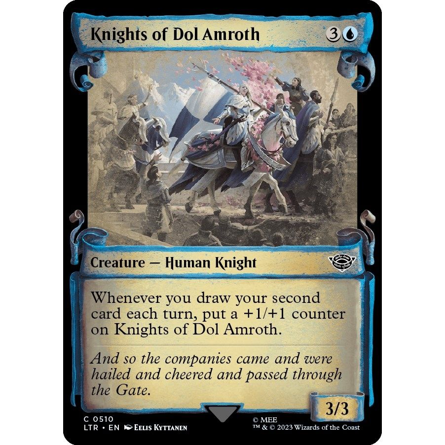 Image for Knights of Dol Amroth (Showcase Scrolls) (510) (LTR) - Magic: The Gathering
