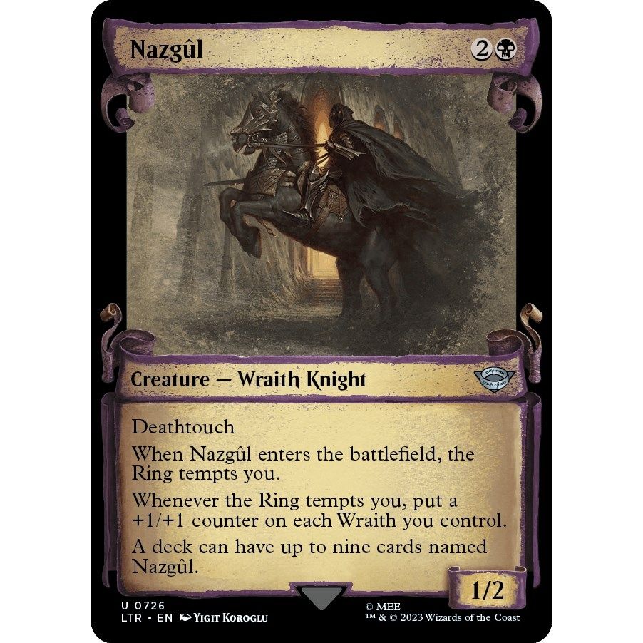 Image for Nazgul (0726) (Showcase Scrolls) (726) (LTR) - Magic: The Gathering