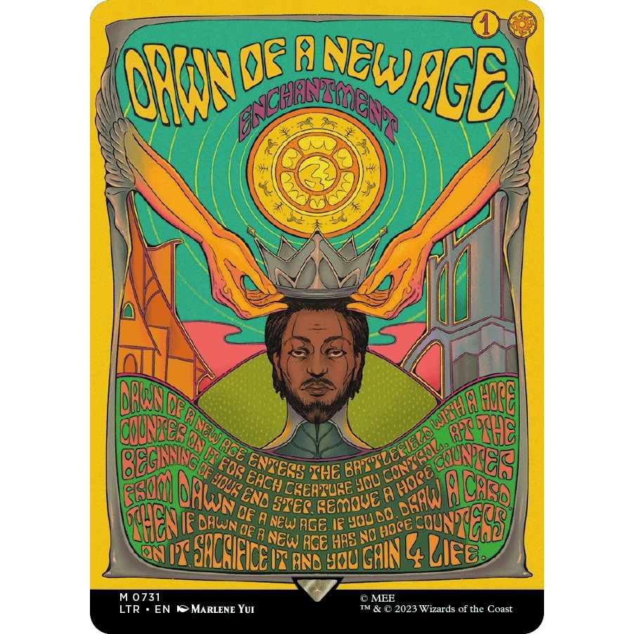 Image for Dawn of a New Age (Borderless Poster) (731) (LTR) - Magic: The Gathering