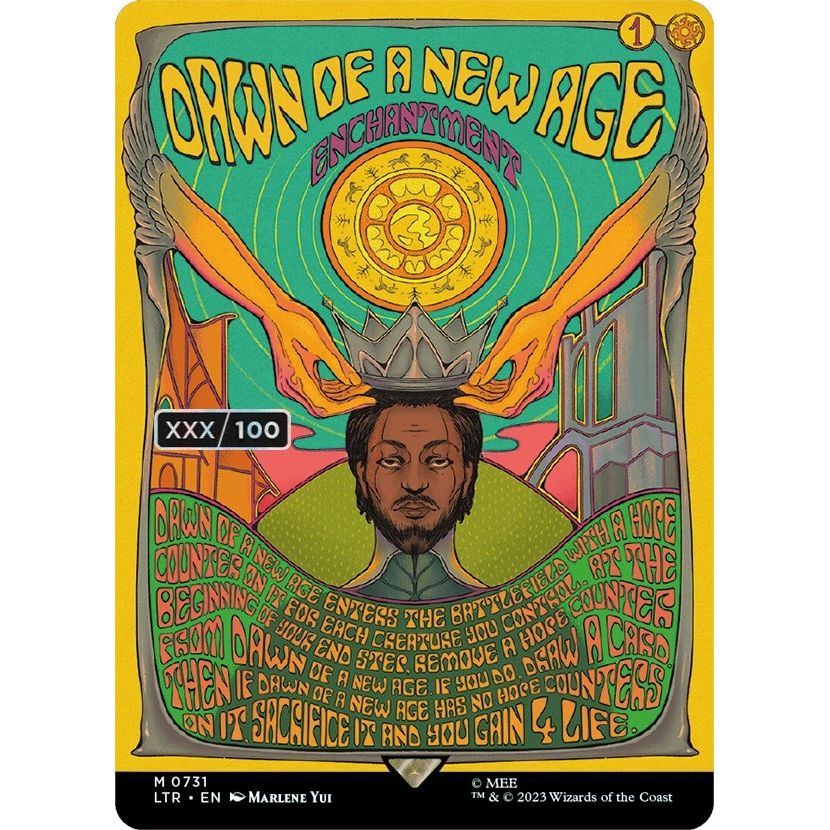 Image for Dawn of a New Age (Borderless Poster) (Serial Numbered) (731) (LTR) - Magic: The Gathering