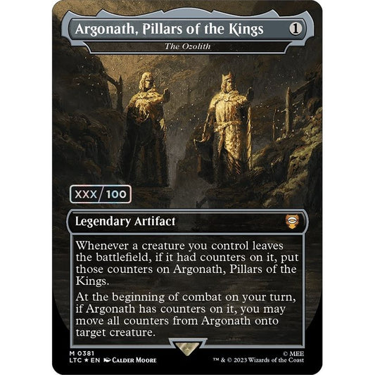 Image for Argonath, Pillars of the Kings - The Ozolith (Serial Numbered) (381) (LTC) - Magic: The Gathering