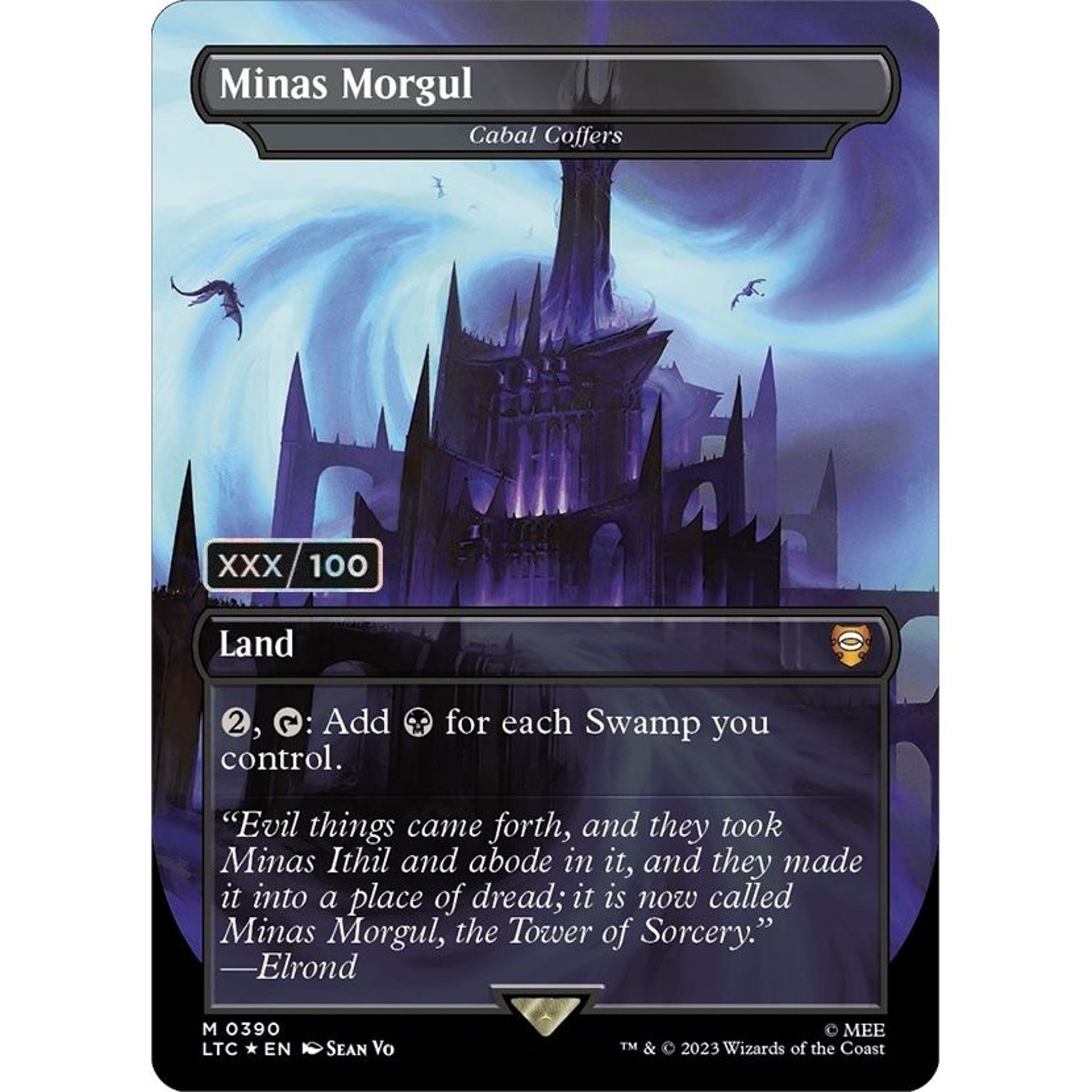Image for Minas Morgul - Cabal Coffers (Serial Numbered) (390) (LTC) - Magic: The Gathering