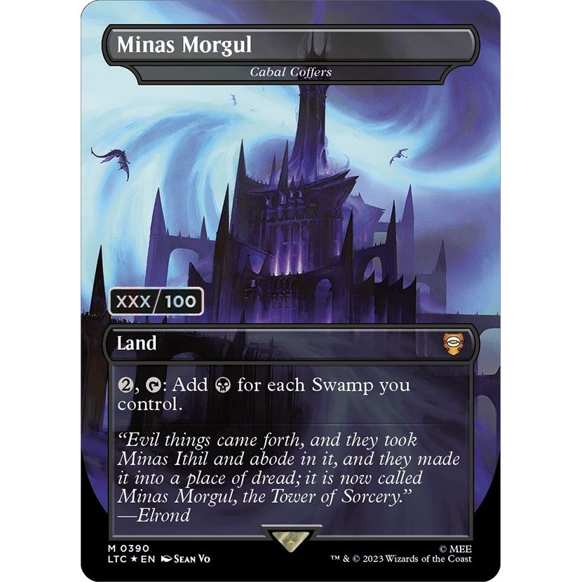 Image for Minas Morgul - Cabal Coffers (Serial Numbered) (390) (LTC) - Magic: The Gathering
