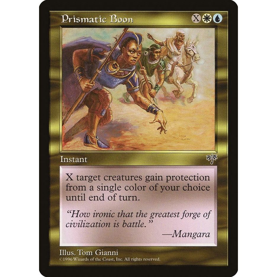 Image for Prismatic Boon (MIR) - Magic: The Gathering