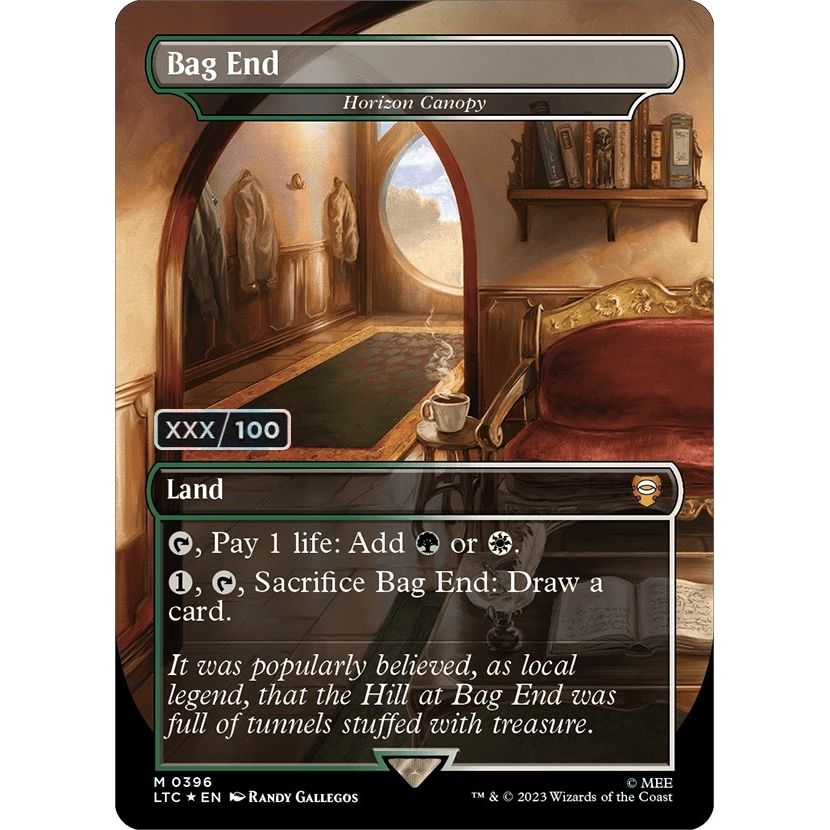 Image for Bag End - Horizon Canopy (Serial Numbered) (396) (LTC) - Magic: The Gathering
