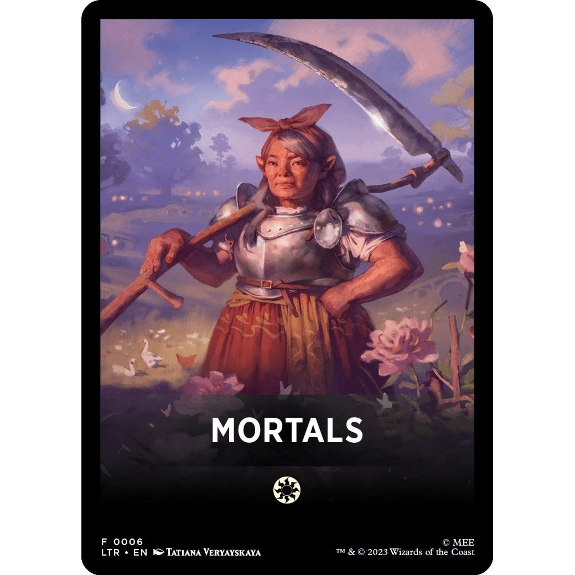 Image for Mortals Theme Card (6) (LTR) - Magic: The Gathering
