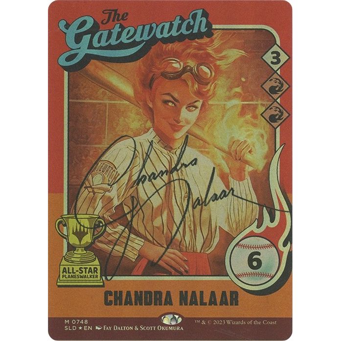 Image for Chandra Nalaar (748) (Autographed) (748) (SLD) - Magic: The Gathering