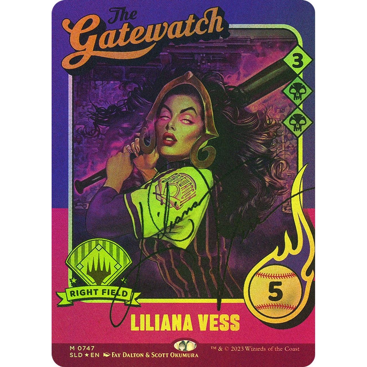 Image for Liliana Vess (747) (Autographed) (747) (SLD) - Magic: The Gathering