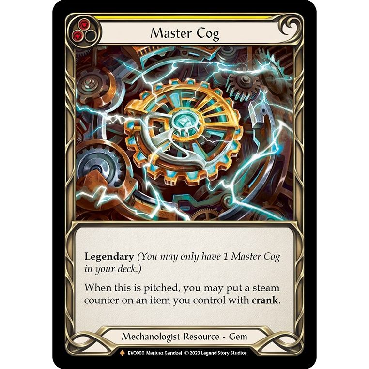 Image for Master Cog (EVO000) (EVO) - Flesh and Blood TCG