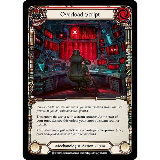 Image for Overload Script (EVO096) (EVO) - Flesh and Blood TCG